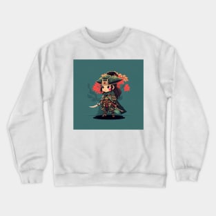 Anime Elf Samurai Crewneck Sweatshirt